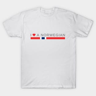 I love a Norwegian | Norway T-Shirt